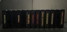 Atari (2600, 1977) 13 Tele-Game Cartridges Pong, Space Invaders, Warlords & More image