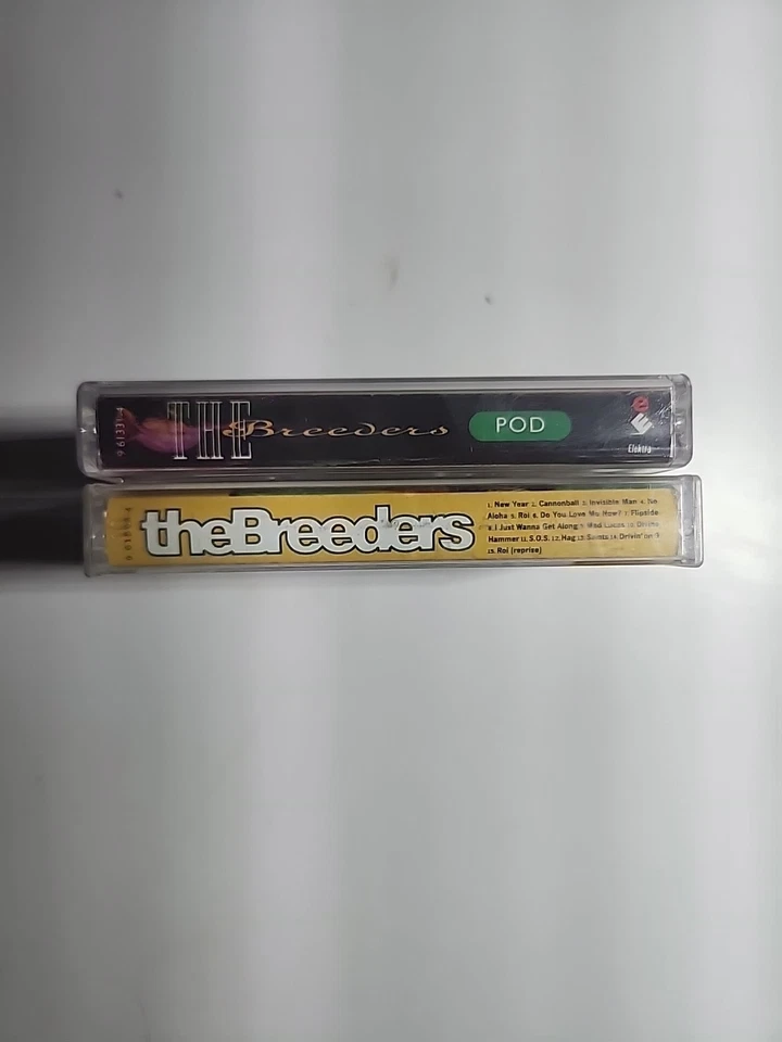 The Breeders- LAST SPLASH 1993 & POD 1990 4AD Cassettes INDIE ROCK ALTERNATIVE  - Image 3 of 4