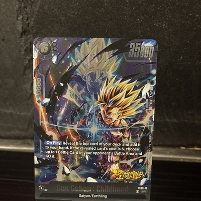 Son Gohan Childhood FS09-10 Super Rare Dragon Ball Fusion World