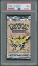 1999 WOTC Pokemon Fossil Pack 1ST Edition - Zapdos - PSA 9