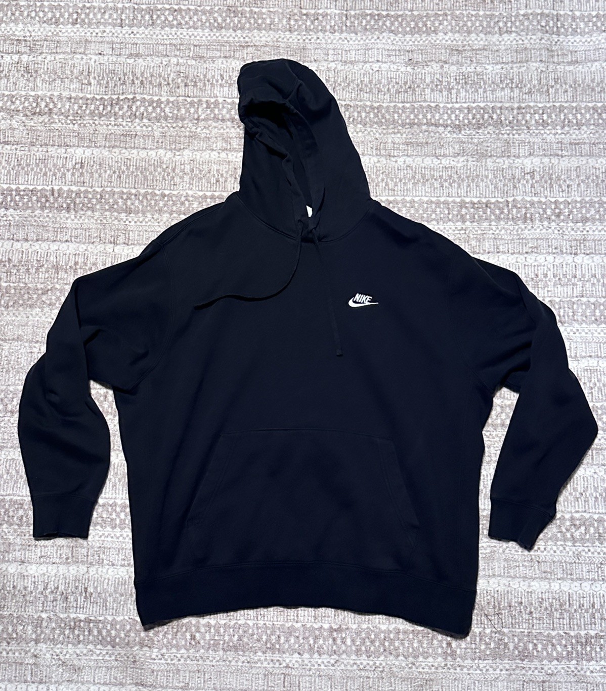 Mens Nike Fleece Sweatshirt XL Black