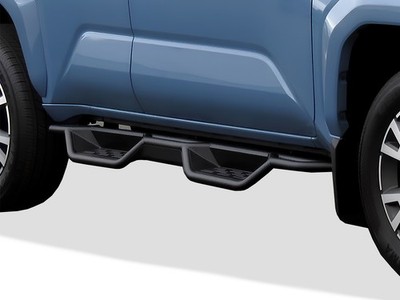 APS Black Side Step Side Bars For 25-26 Toyota 4Runner