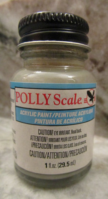FLOQUIL POLLY SCALE RAILROAD MODEL PAINT - 1oz 1 OUNCE - E/L GRAY