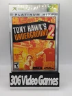 Tony Hawks Underground 2 Platinum Hits Microsoft Xbox Game CIB