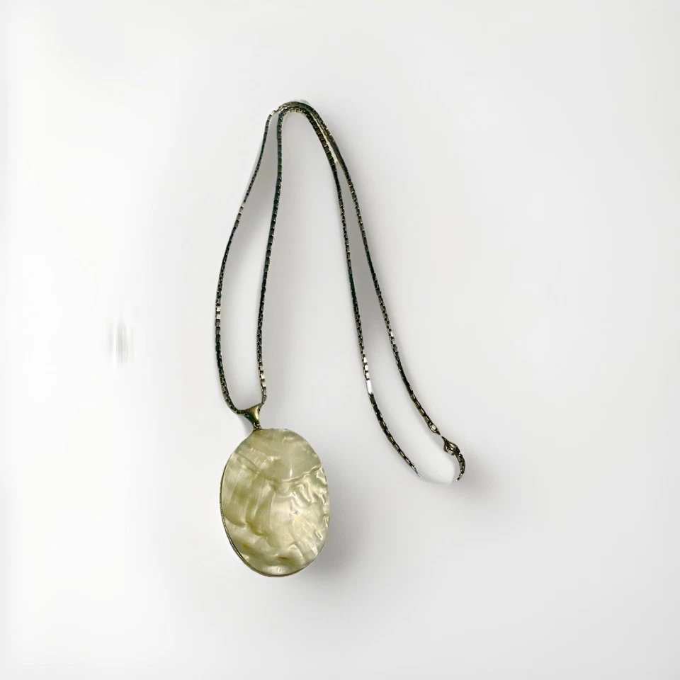 Perlmut/Abalone Anhänger mit Kette - Bild 3 von 4