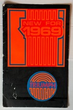 1969 Triumph Gt6 Spitfire Factory Press Kit W Photosstickers Pin And More.