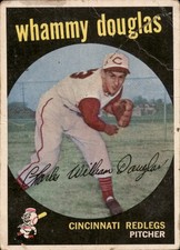 1959 Topps - WHAMMY DOUGLAS #431 Cincinnati Redlegs MLB baseball card