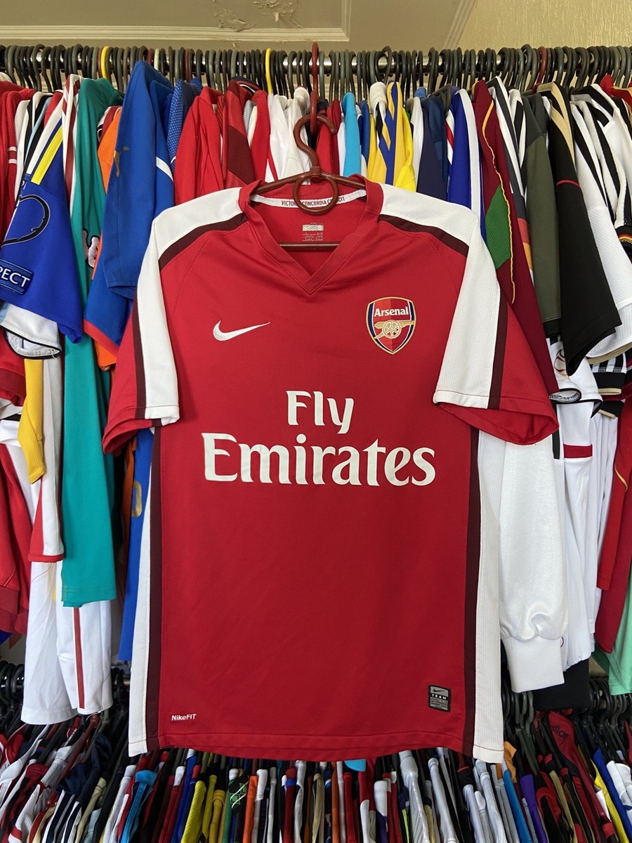 ARSENAL LONDON 2008 2009 HOME FOOTBALL SHIRT SOCCER JERSEY NIKE