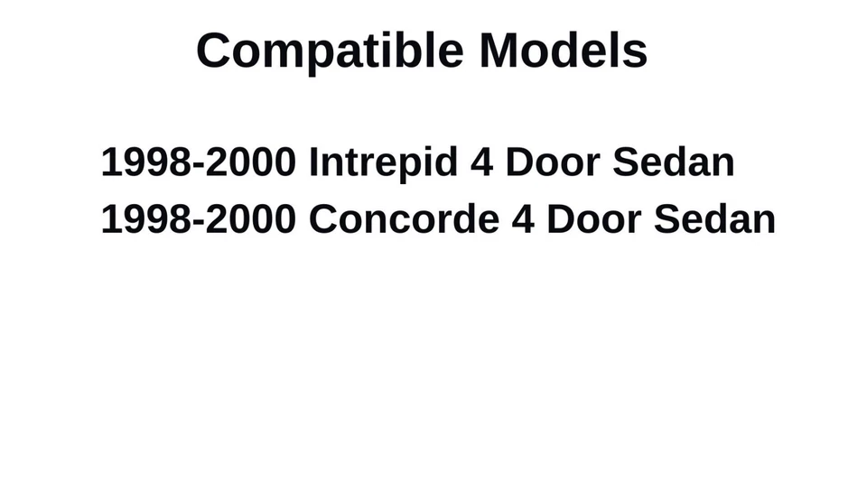 Fits 1998-2000 Dodge Intrepid 4D Sedan Driver Side Left Front Door Window Glass - Image 3 of 4
