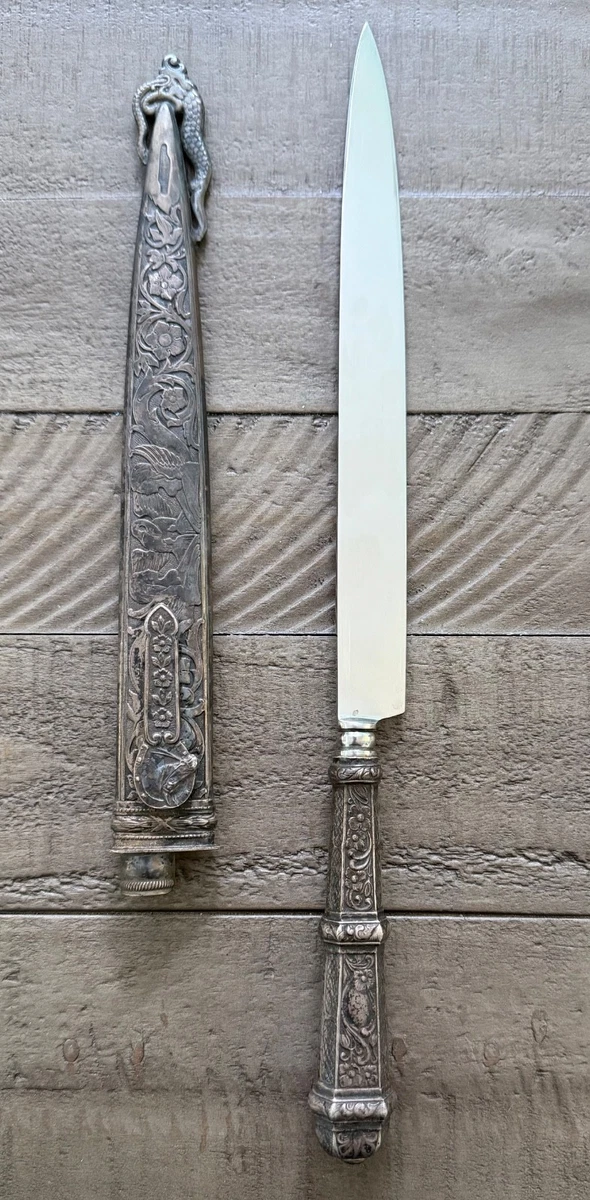 Gaucho Knife In Collectible Vintage Factory Manufactured Fixed