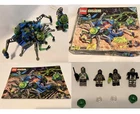 LEGO 6977 Insectoids Arachnoid Star Base Complete Minifigs Manual & Box -WORKS