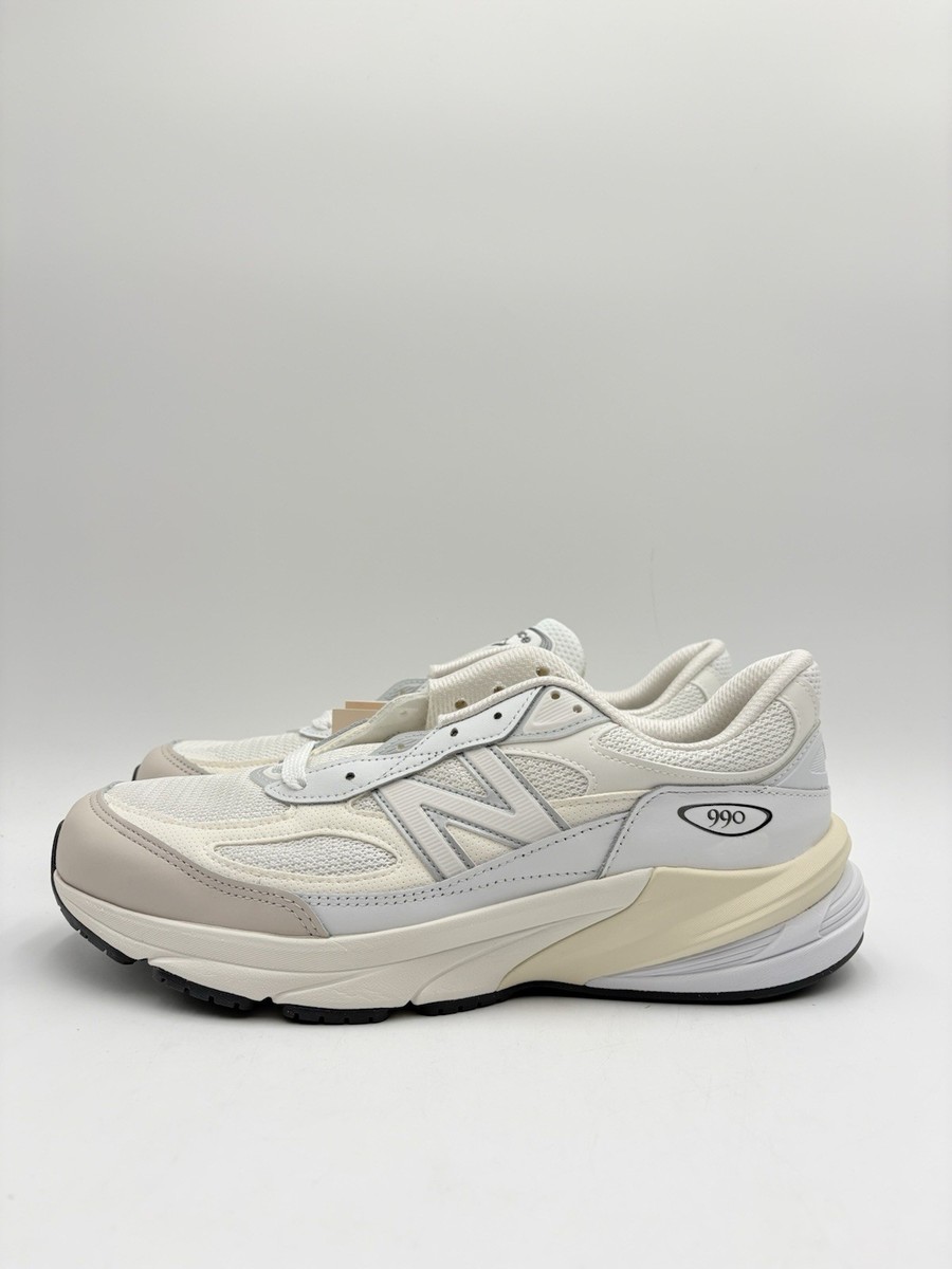 New Balance Men's 990v6 Made in USA Multiple Sizes White Sea Salt