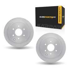 For Nissan Armada 2017-2024 Brake Rotor Set Rear | Cast Iron | 1-Pc Construction