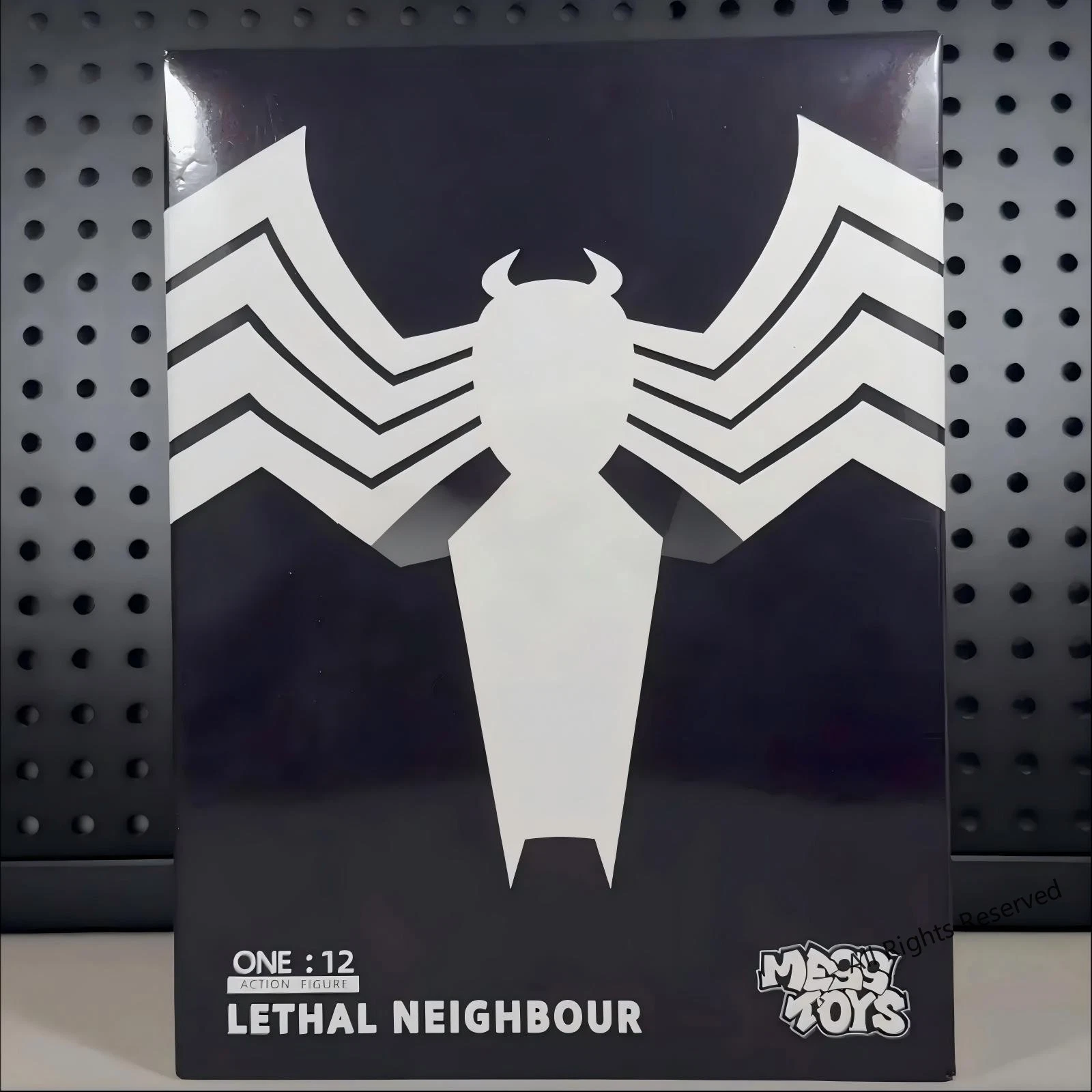 MESS TOYS Venom 1/12 Action Figure Lethal Neighbour Symbiote Collectible - product detail image 4