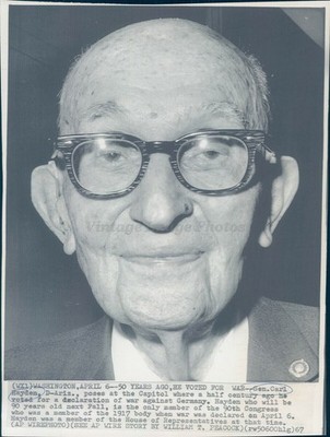 1967 Photo Senator Carl Hayden AZ Politics Member Congress House Representatives
