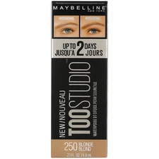 Maybelline TattooStudio Waterproof Brow Gel 250 Blonde 0.23oz (6.8ml) 1 Pack New