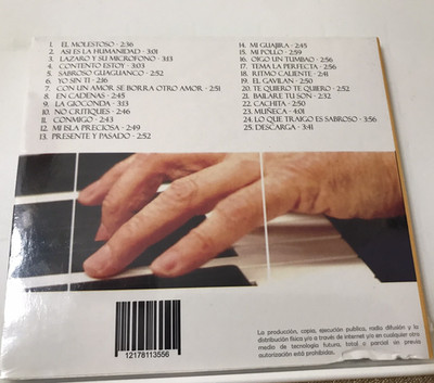 RARE CD No LOnger Made SALSA Palmieri & Friends Descarga Oigo un tumbao NEW