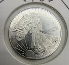 Walking Liberty 1/4 Ozt 999 Silver Round By Golden State Mint