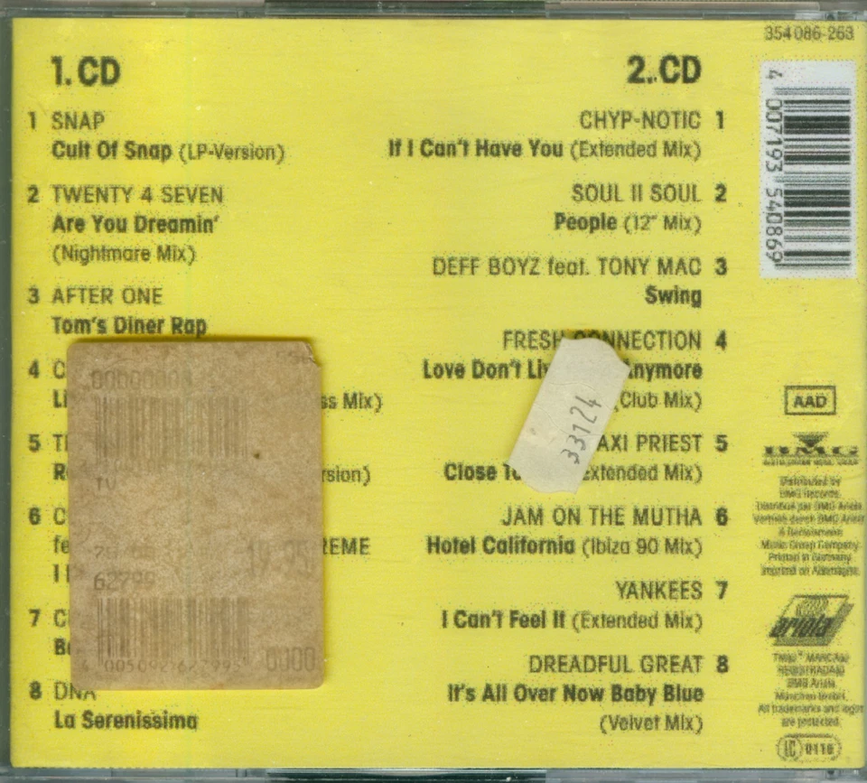 MAXI DANCE SENSATION - Set 3 - 9 Doppel CDs - Guter Zustand. - Bild 2 von 4