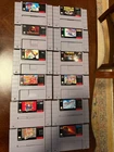 New ListingLot of 22 SNES Games -- Donkey Kong 1, 2, 3; Super Mario Kart, Daffy Duck, etc.