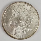1886 Morgan Silver Dollar  90% SILVER  $1 Coin AU
