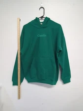 Comfrt Limited Edition Signature Fit Hoodie Unisex Size Small Teal (61273)