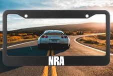 Custom Engraved License Plate Frame Aluminum - Nra Custom Engraved License Plate Frame Aluminum - Nra