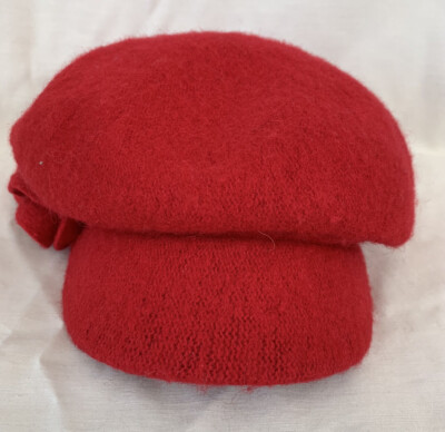 K Mart Funny Hats Kmart Kmart Red Ladies Hat With Bill And Flowers