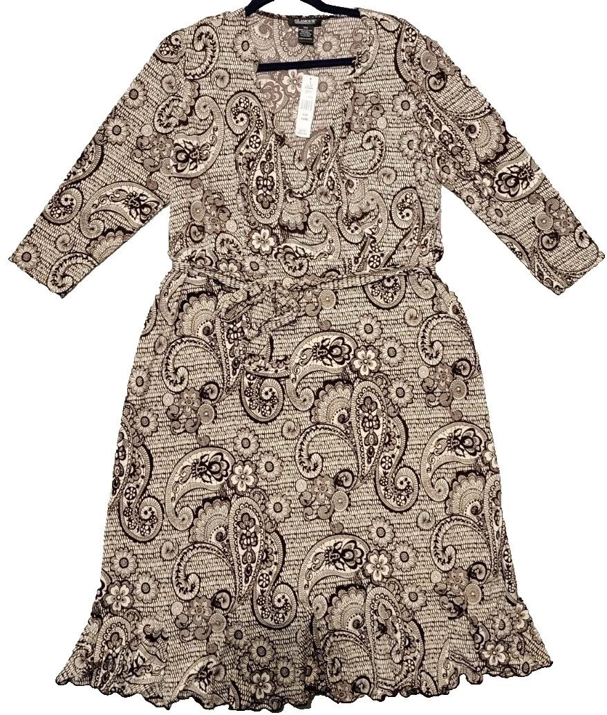 Paisley Wrap Dresses