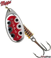 Mepps Aglia TW silber/rot Hecht Barsch Zander Angelköder Spinnfischen
