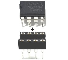 5PCS MC34063A MC34063 + Socket  Buck Boost Inverting Regulator