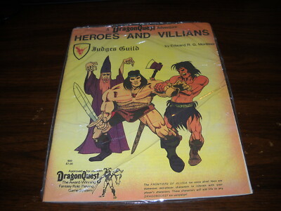 Judges Guild 900: Heroes and Villains: NIS: DragonQuest