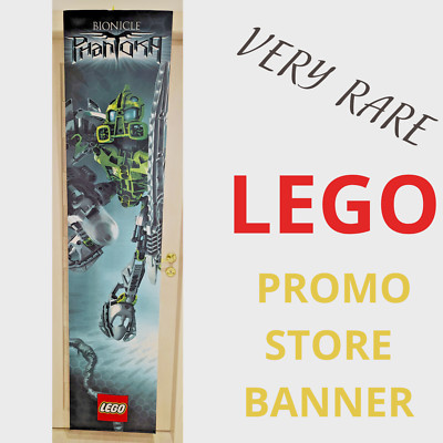 LEGO Bionicle Phantoka Toa Lewa 8686 / Store Display Original Banner / 78'' x 18''