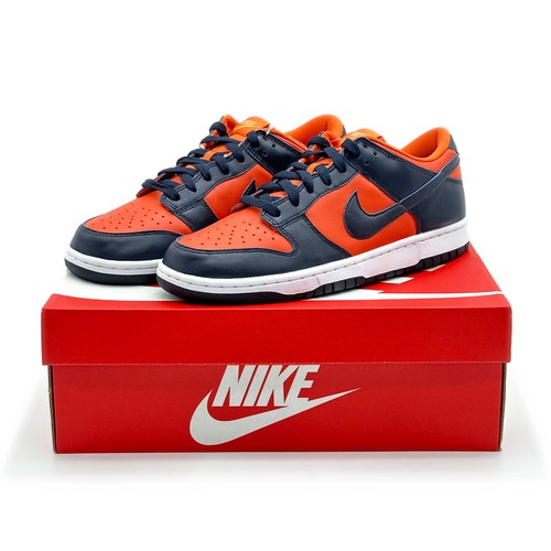 CU1727-800 Nike Dunk Low SP Champ Colors University Orange Marine Navy - Picture 1 of 9