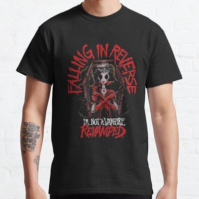 I'm Not A Vampire Revamped Scary Dark Black S-5XL Unisex T-Shirt