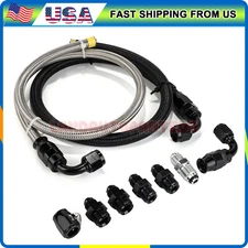 Universal -6AN Heavy-Duty Stainless Braided Hose Kit For GM LS swapped Chevy C10
