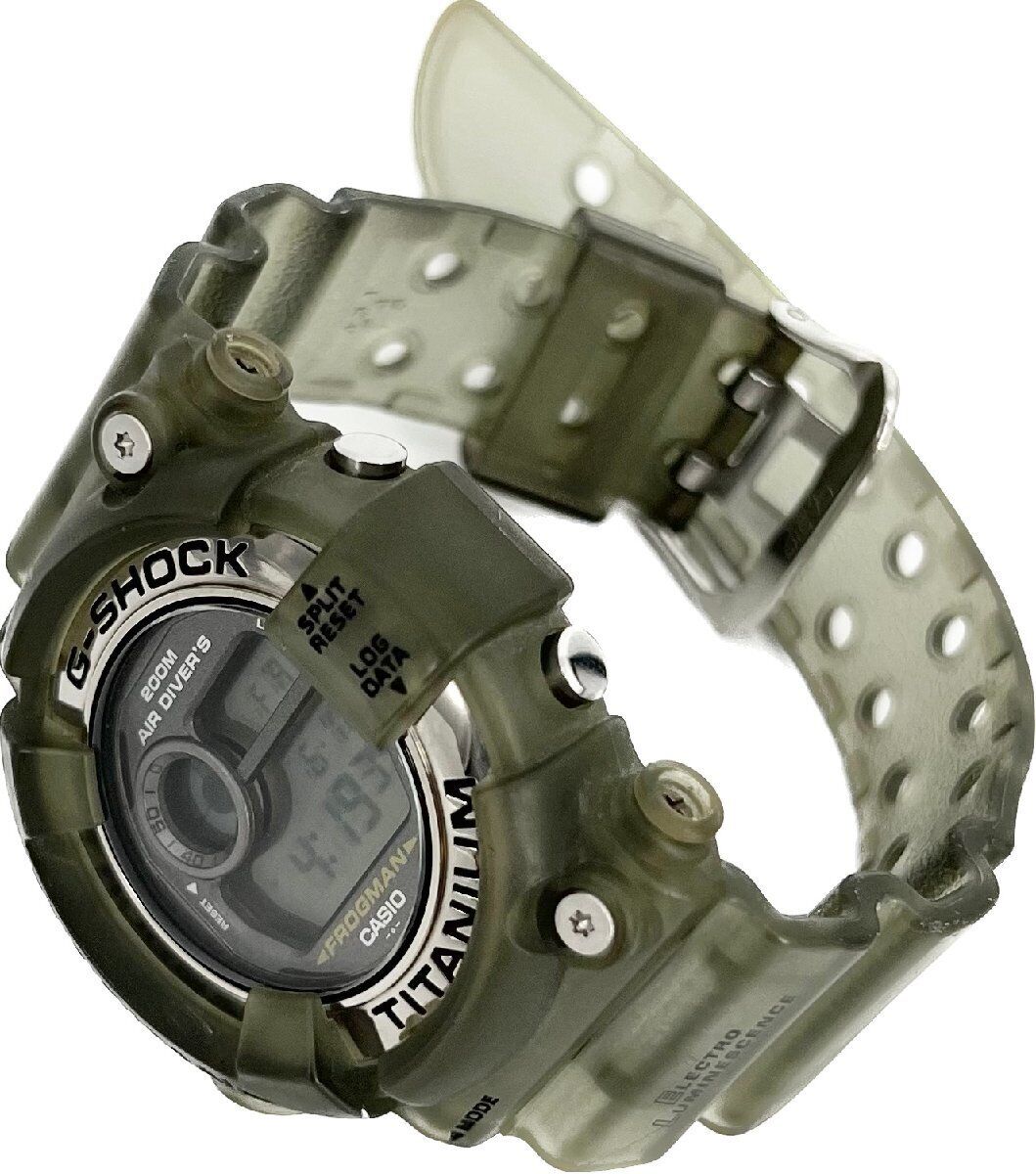 Rare Near Mint Casio G-Shock Frogman Men in smoke DW-8200MS Rare Near Mint Casio G-Shock Frogman Men in smoke DW-8200MS