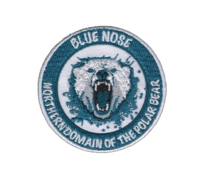 Blue Nose Northern Domain Embroidered Hat Patch