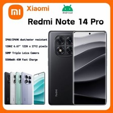 Xiaomi Redmi Note 14 Pro 4G Smartphone 128GB/256GB/512GB Dual SIM Unlocked NEW
