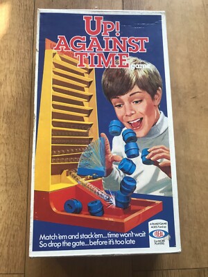 UP! GEGEN DIE ZEIT SPIEL Ideal Toy Company 1977 Vintage Spiel - PLS ANGEBOT LESEN