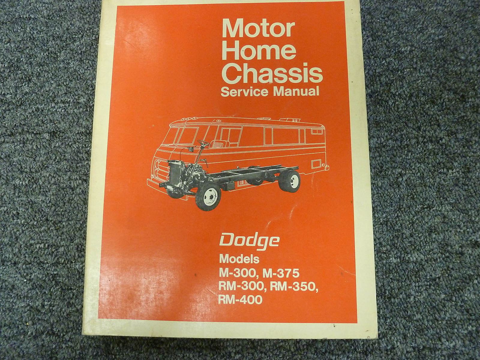 1970 1971 1972 Dodge M300 M375 RM300 RM350 RM400 Motorhome Chassis