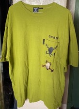 VTG 90s Warner Bros Taz Pocket T-Shirt Golf Ball Tee XL Looney Tunes