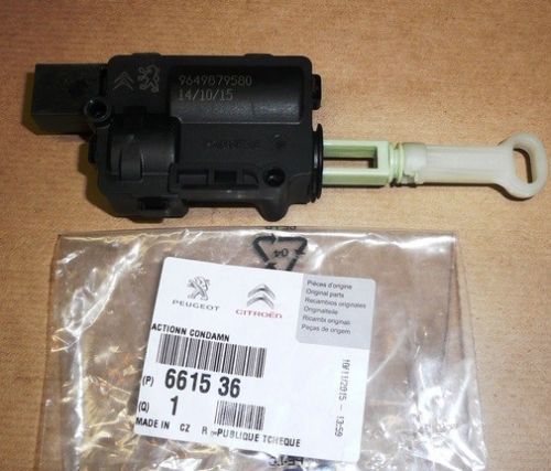Moteur de serrure de porte avant 661536 réparer blocage fermeture Peugeot 1007