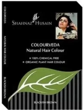 Shahnaz Husain Color Veda Natural Hair Color, 100g - Black