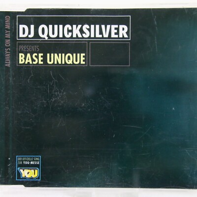 Music Musik MAXI CD DJ Quicksilver Presents Base Unique   Always On My  Sehr Gut