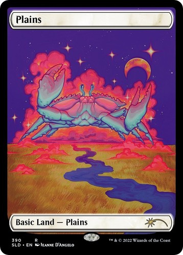 MTG Secret Lair X Post Malone The Lands FOIL Magic PSA 10 Plains