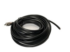 25FT RG-213 COAX COAXIAL LOW LOSS CABLE w/ MALE PL-259 CB HAM RADIO RG213U