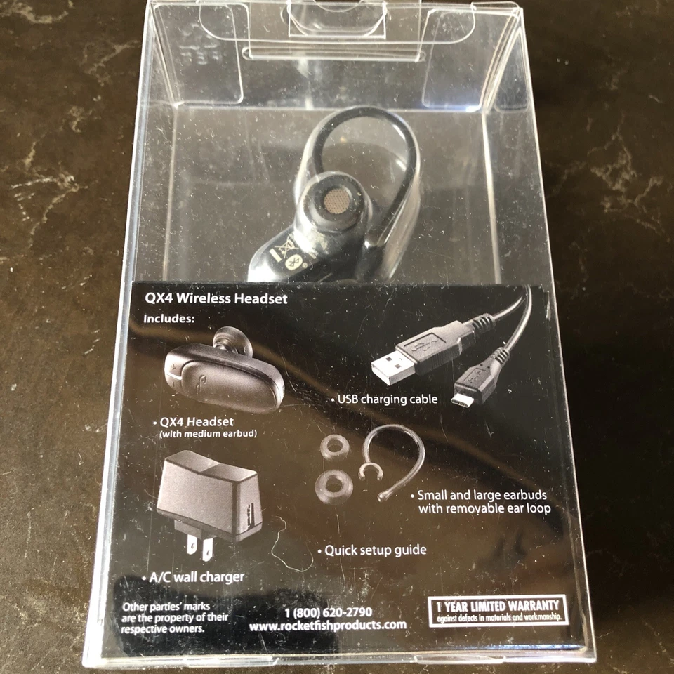 全新 Rocketfish 无线耳麦 QX4 — 第 2/2 张图片