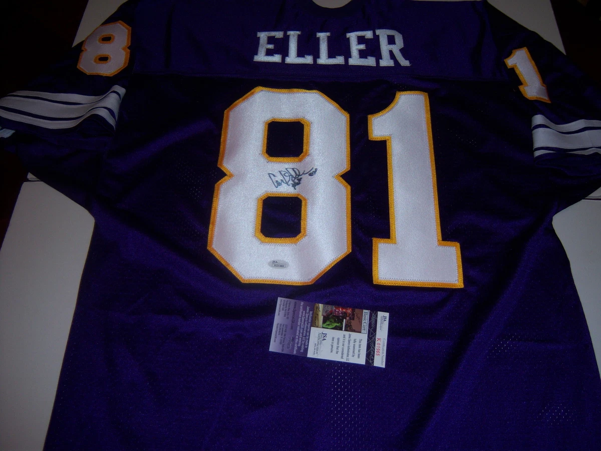 NFL Carl Eller ミネソタ バイキングス 直筆サイン入りユニフォーム Carl Eller Minnesota Vikings NFL Original Autographed Jerseys for