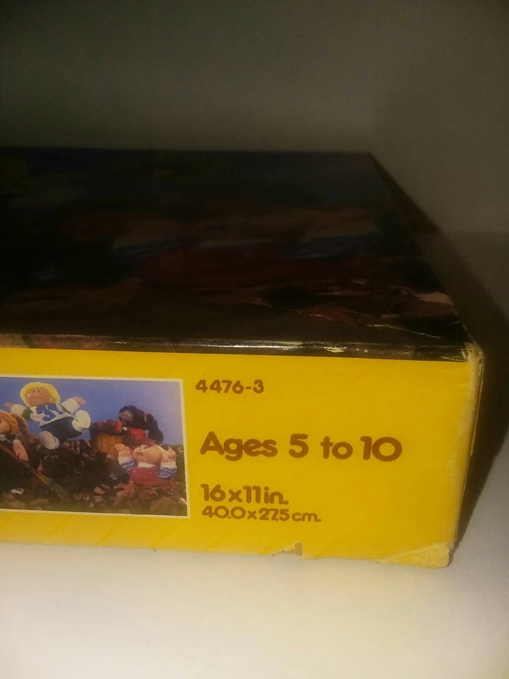 VINTAGE MILTON BRADLEY 100 PIECE PUZZLE CABBAGE PATCH KIDS COMPLETE 1984 4476-3 - Image 3 of 4